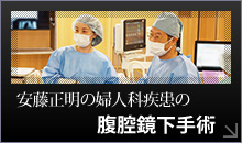 Dr安藤の婦人科疾患の腹腔鏡下手術